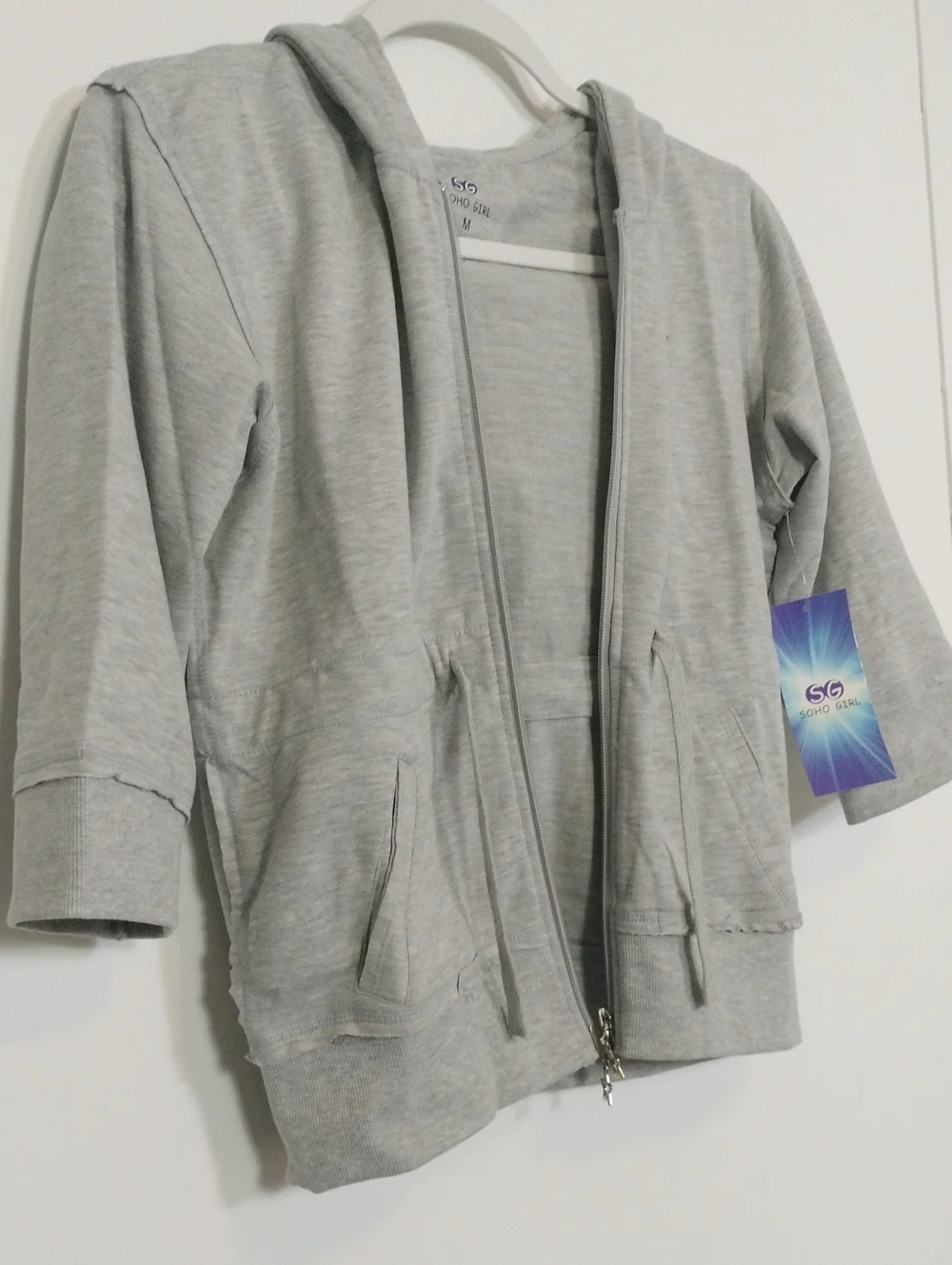Soho Girl Full-zipp Hoodie Size M